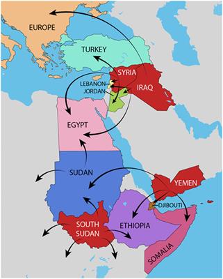 Re-Emerging Vaccine-Preventable Diseases in War-Affected Peoples of the Eastern Mediterranean Region—An Update